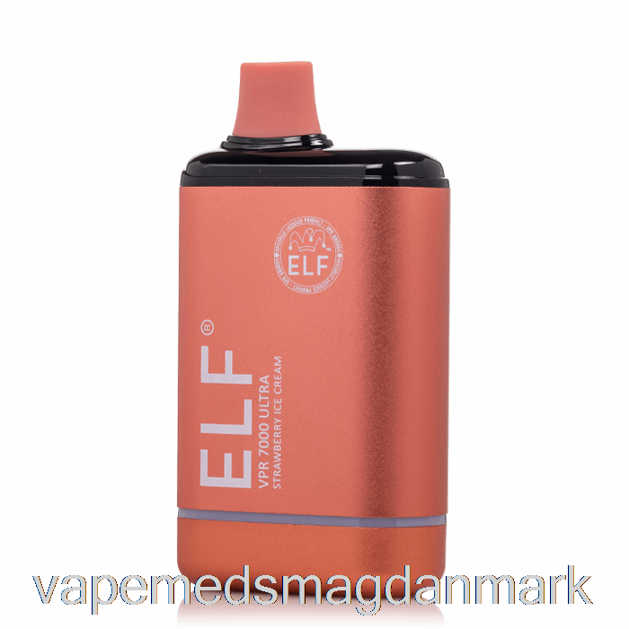 Vape Væske Elf Vpr 7000 Ultra Engangs Jordbæris